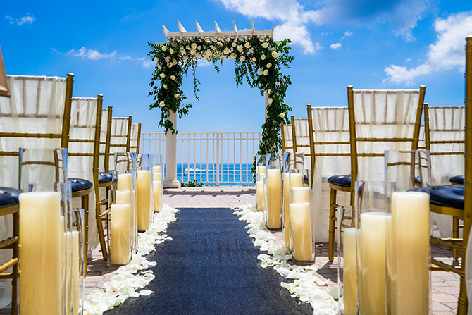 Fort Lauderdale Beach, Florida LGBT Wedding Packages - Ceremony Site - Ocean Sky Hotel and Resort