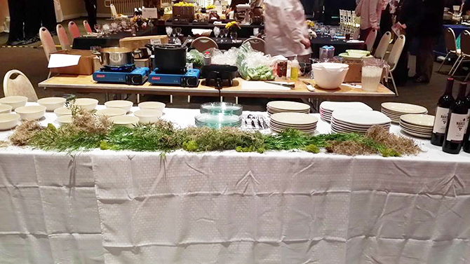 On the Go Gourmet Tampa, Florida bbq wedding buffet plates