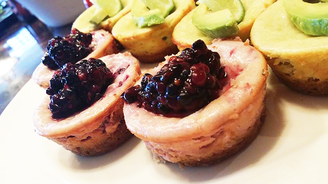 On the Go Gourmet Tampa, Florida Wedding Catering rasberry desert
