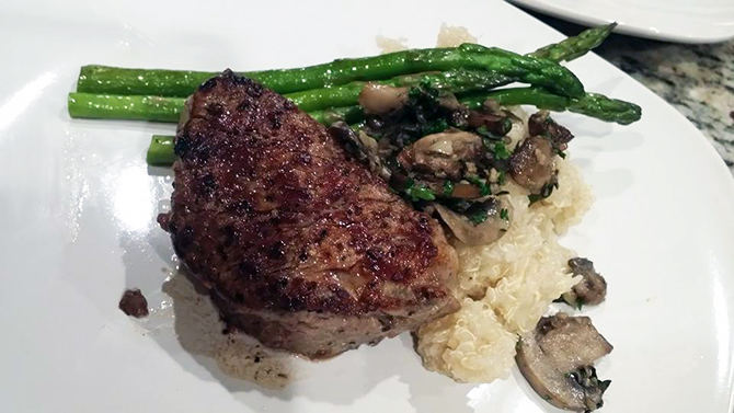 On the Go Gourmet Tampa, Florida Wedding Dinner steak