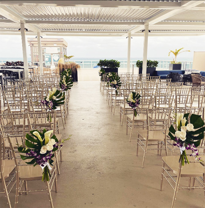 Pompano Beach, Florida LGBT Weding Ceremony Venue - Pier Six Rooftop - Hilton Pompano
