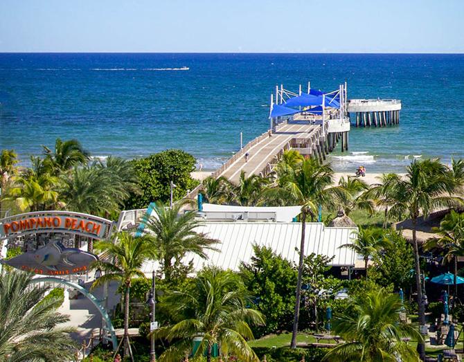 Pompano Beach, Florida LGBT Weding Ceremony Venue - Pier Six Rooftop - Hilton Pompano