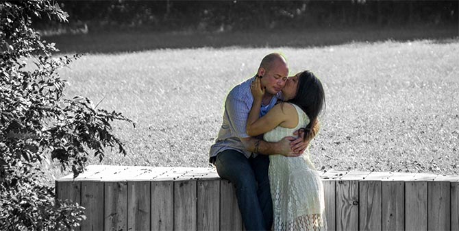 Priceless Vows Pembroke Pines Florida Transgender Couple Kissing