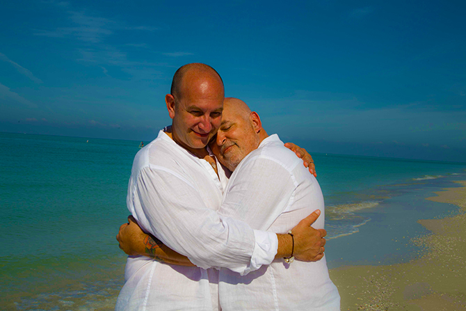 Rev. Susan "Sophie" Bierker - Floral Heart on the beach