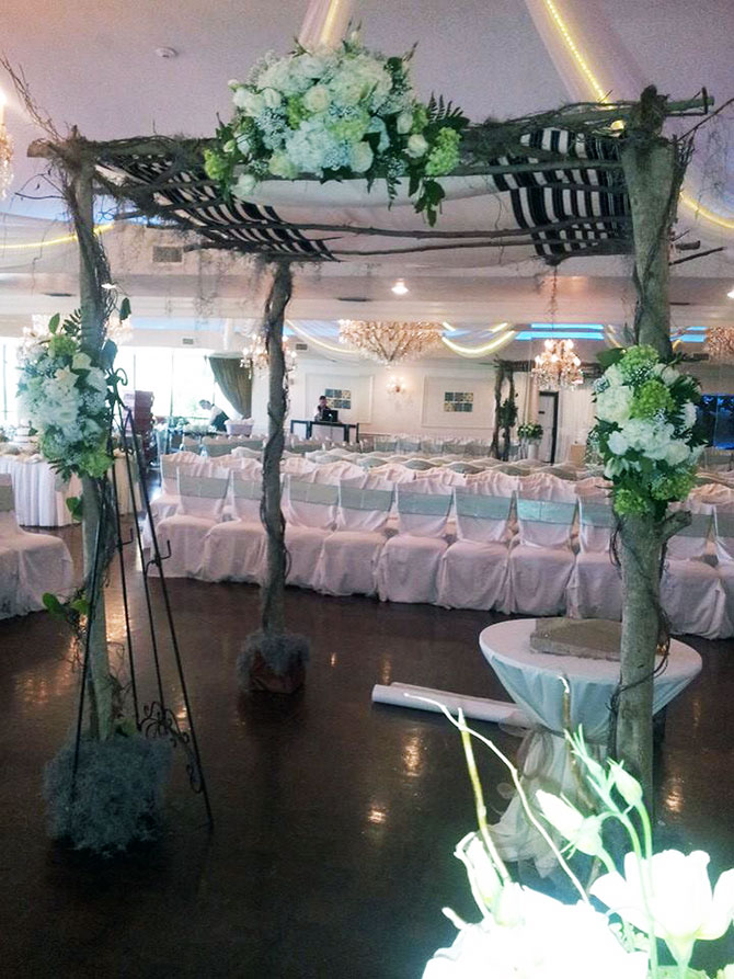 Royal Fiesta Caterers & Event Center - Wedding Ceremony alter