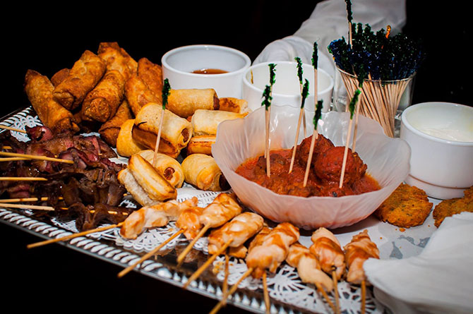 Royal Fiesta Caterers & Event Center - Assorted hors d'oeuvres