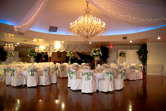 Royal Fiesta Caterers & Event Center - Grand Ballroom majestic chandelier