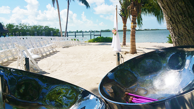 A Steel Drum Beach Wedding Doug Walker