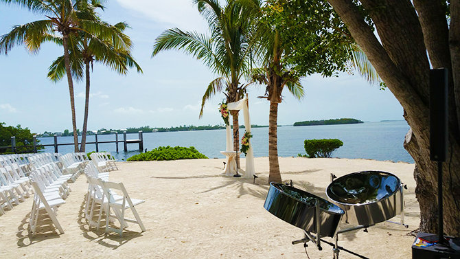 A Steel Drum Beach Wedding Doug Walker