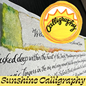 Palm Beach Gardens, Florida LGBT Wedding Calligraphy Invitations Envelopes