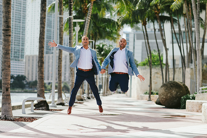 EnGAYgement Shoot Miami - Tiny House Photo LGBT Wedding Photographer