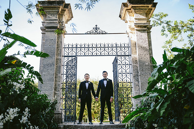 Gay Wedding Florida - Tiny House Photo LGBT Wedding Photographer