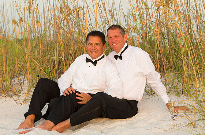 Sarasota, Florida LGBT Wedding Photographer - Tropical Photography