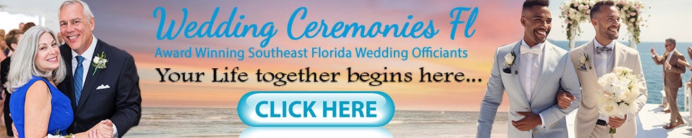 Wedding Ceremonies FL 
Delray Beach, FL LGBT Wedding Officiants