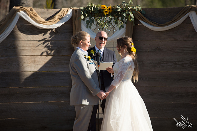 Cold Creek Farm LGBT Wedding Vow Exchange
