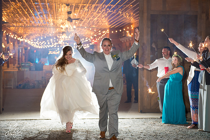 Cold Creek Farm LGBT Wedding Couple