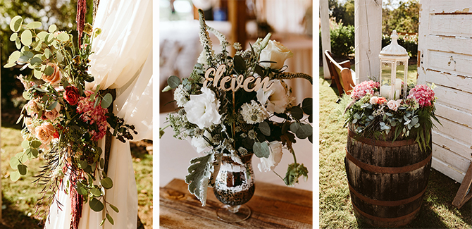 Cold Creek Farm Rustic Wedding Details