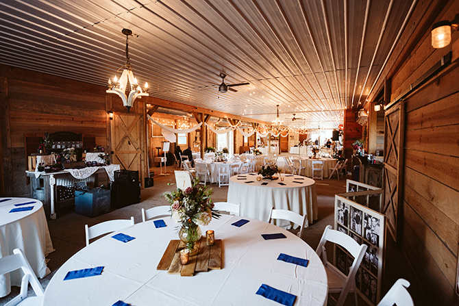 Cold Creek Farm Barn Wedding REception Venue