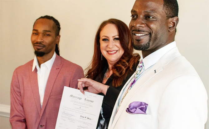 Taking You Through To The I Do
Atlanta, Georgia LGBT Marriage Officiant & Wedding Planner