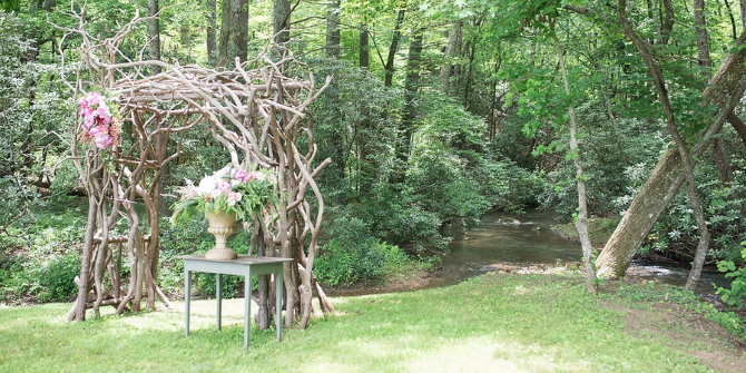 Creek Side Ceremonies - North Georgia Mountains - LGBT Wedding Venue - Willow Creek Farm