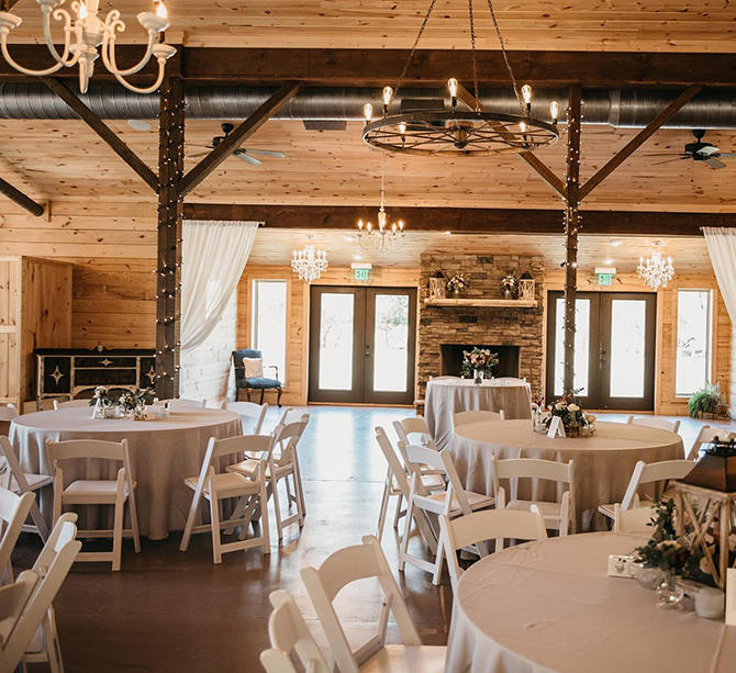 Indoor weddings - North Georgia Mountains - LGBT Wedding Venue - Willow Creek Farm