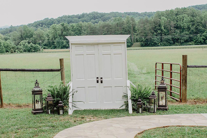 Door - North Georgia Mountains - LGBT Wedding Venue - Willow Creek Farm