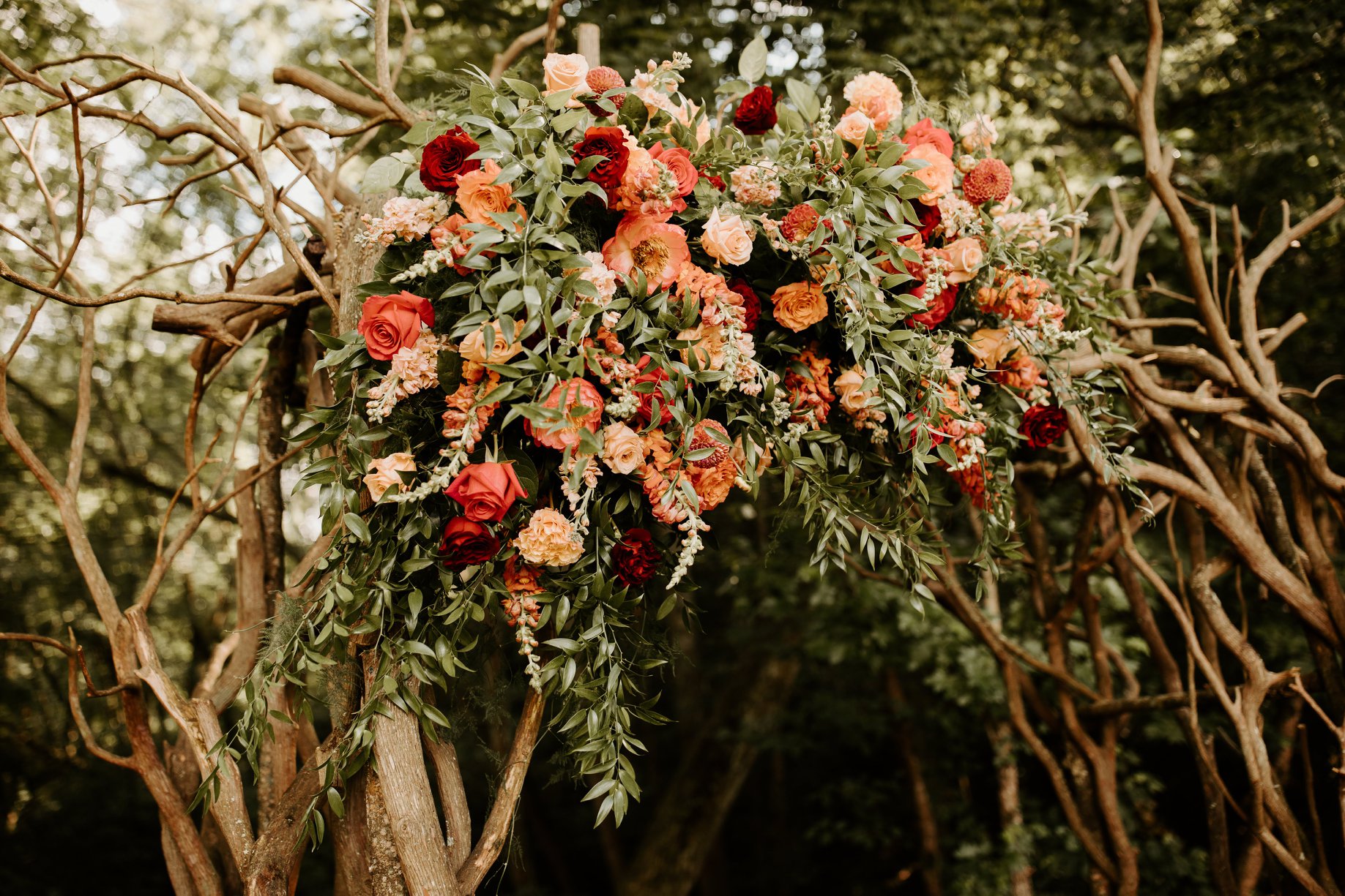 Wedding Arch - North Georgia Mountains - LGBT Wedding Venue - Willow Creek Farm