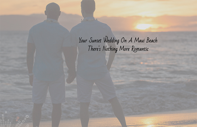 Always Aloha Weddings for Everyone gay beach couple