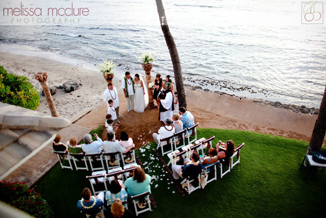 Maui Beachfront LGBT Wedding at Lahaina Oceanfront Estate