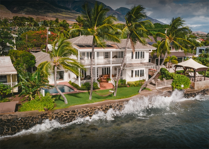 Maui, Hawaii Beachfront Private Wedding Ceremony Site