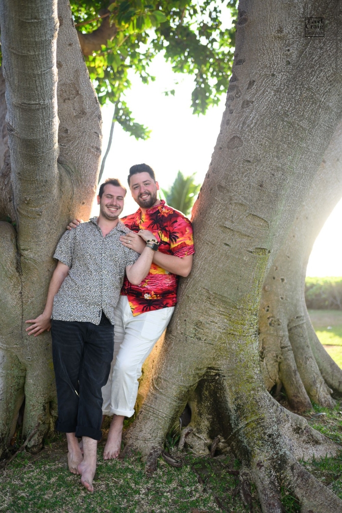 Maui, Hawaii LGBT Wedding Photographer - Tad Craig Photography
