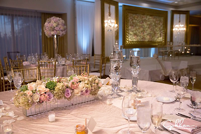 Chicago Marriott Naperville illinois lgbt reception sites reception table