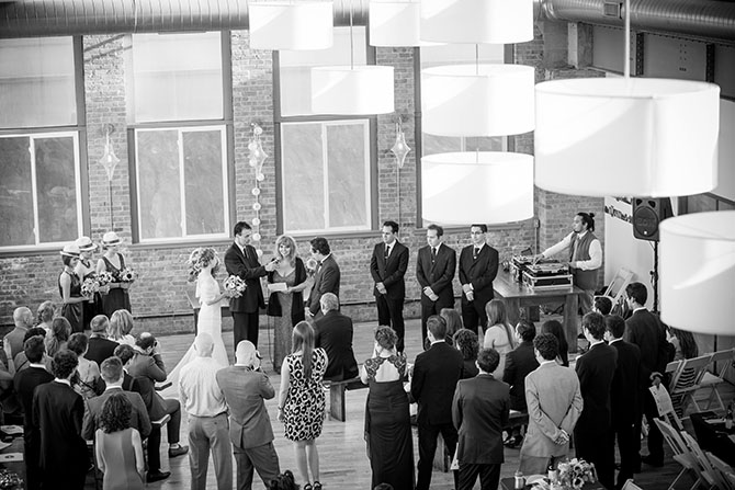 Black and White Wedding Photo - Chicago Pastor for LGBT Weddings