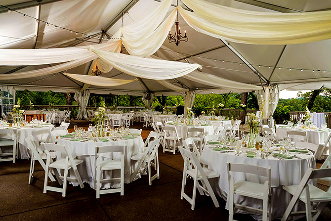 Eagle Ridge Resort & Spa - Tented Reception Venue