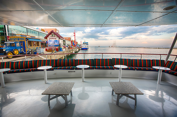 Entertainment Cruises - Odyssey cruise ship deck