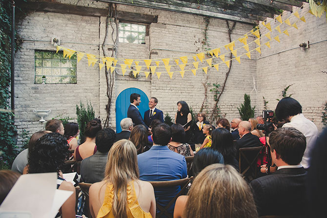 Flow Ceremonies - LGBT Garden Wedding