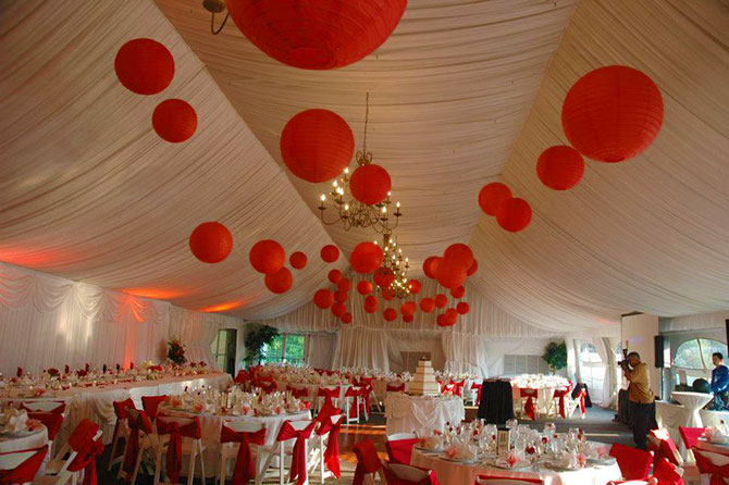 The Stonegate Conference and Banquet Centre - Outdoor tented wedding reception venue