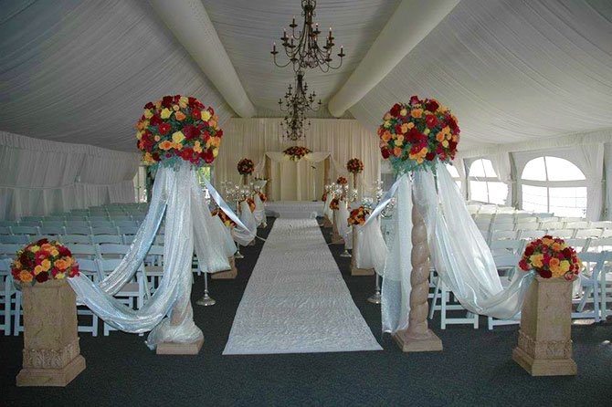 The Stonegate Conference and Banquet Centre - Tented Wedding Site