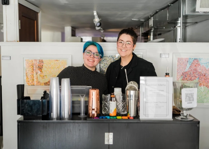 The Voyaging Alchemist Mobile Coffee and Cocktail Bar
Chicago, Illinois LGBT Wedding Bartending & Barista Services
