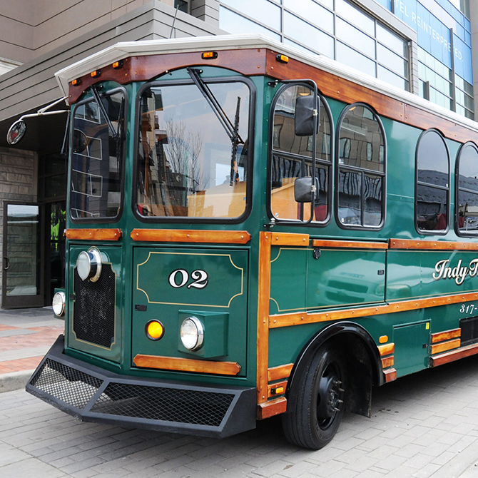 Indy Trolley
Indianapolis, Indiana LGBT-Owned Wedding Trolley Transportation Business