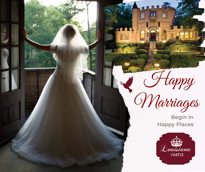 Louisiana LGBT Wedding Receptions - Louisiana Castle