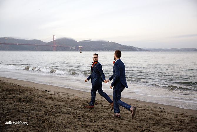 Gay and Lesbian Wedding Photographer Julie Wiesberg Photography