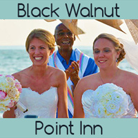 Black Walnut point Inn LGBT Wedding Bed & Breakfast in Maryland