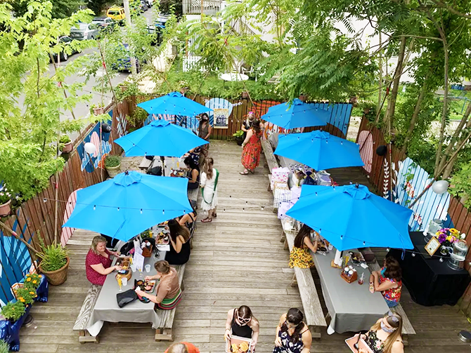 Baltimore, Maryland LGBT Wedding Reception Venue - Blue Pit BBQ