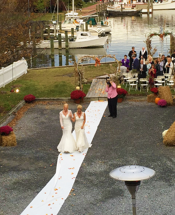 Hambleton Inn LGBT Wedding Ceremony