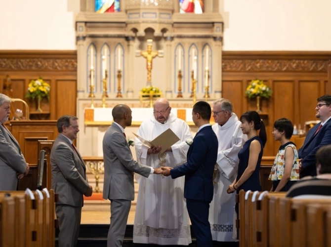 Our Lady Undoer of Knots Inclusive Catholic Community Baltimore, Maryland LGBTQ Inclusive Catholic Church 