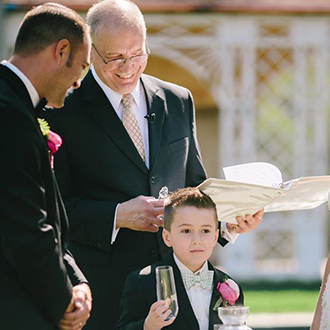 Thoughtful Weddings Rovan Wernsdorfer Gay Wedding Officiant in Baltimore Maryland