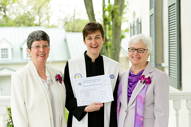 lgbt marriage ceremony - Historic Oakland