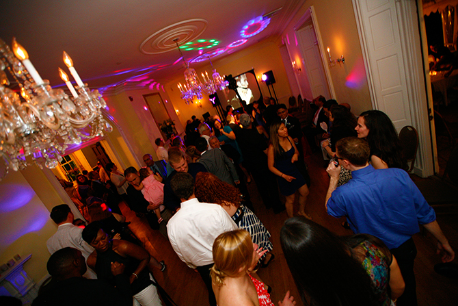 Historic Oakland Columbia Maryland Reception Dance Floor