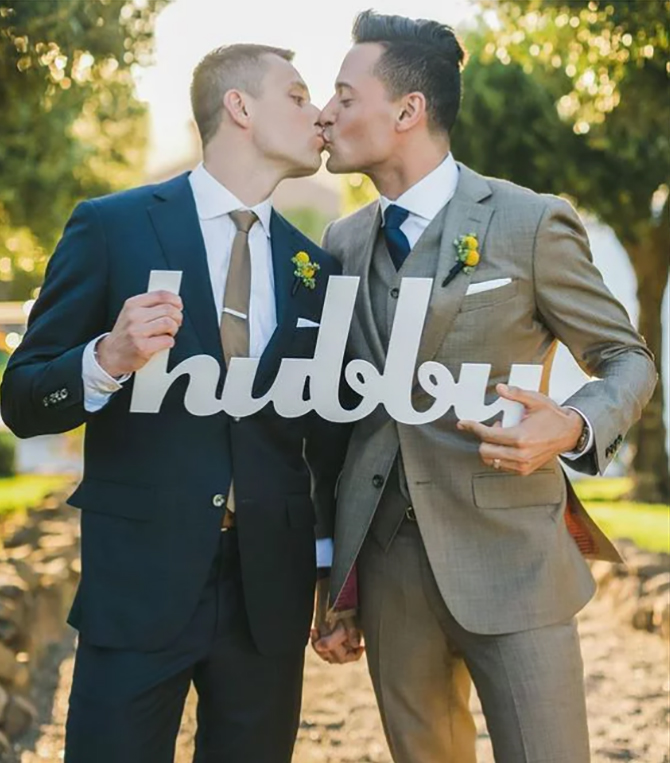 The Very Gay Wedding - suit post #2, white — The Very Simon G